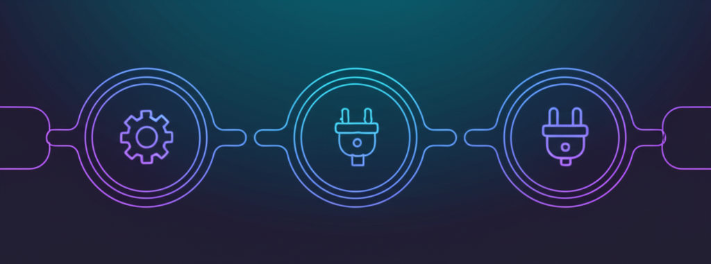 Setup, Connect, Converse flow